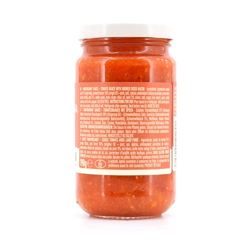 Montanini Tomatensauce all'Amatriciana 190 Gramm Produktbild