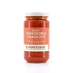 Montanini Tomatensauce mit Basilikum Produktbild