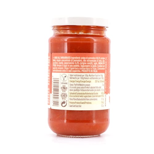 Montanini Tomatensauce pikant all'arrabbiata 190 Gramm Produktbild