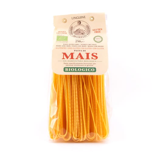 Morelli BIO Linguine Mais 250 Gramm Produktbild