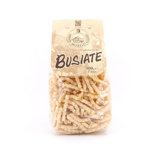 Morelli Busiate Nudeln aus Hartweizengrieß 500 Gramm Produktbild