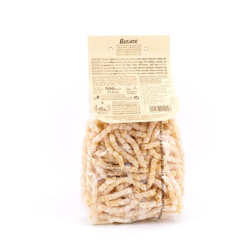 Morelli Busiate Nudeln aus Hartweizengrieß 500 Gramm Produktbild