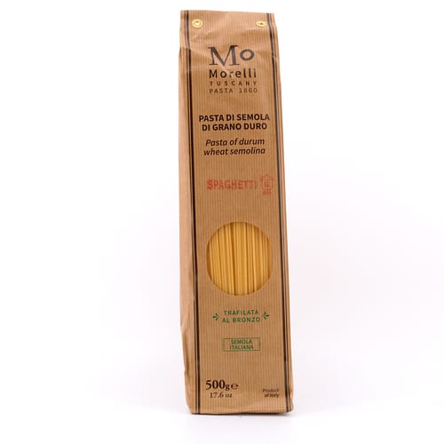 Morelli Spaghetti Nudeln aus Hartweizengrieß 500 Gramm Produktbild