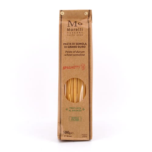 Morelli Spaghetti Nudeln aus Hartweizengrieß 500 Gramm Produktbild