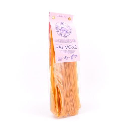 Morelli Tagliolini mit Lachs 250 Gramm Produktbild