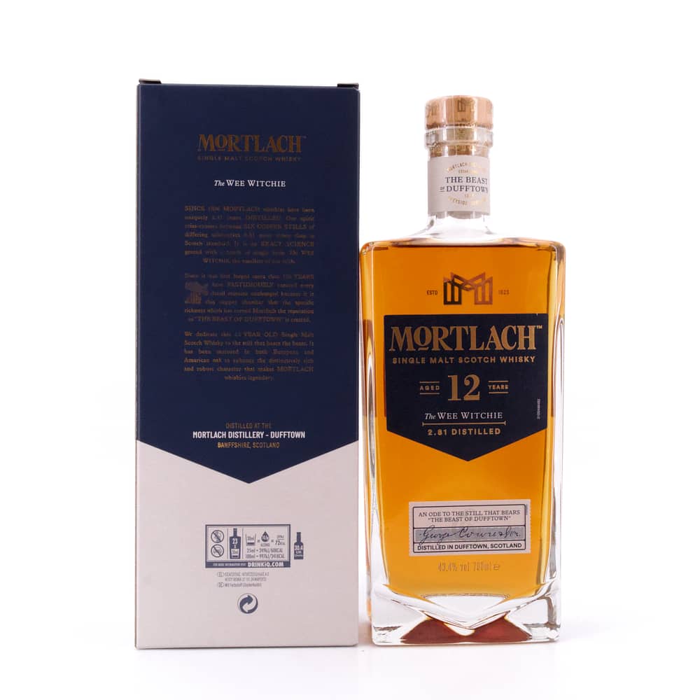 Mortlach 12 Jahre The Wee Witchie 0,70 Liter/ 43.4% vol Produktbild