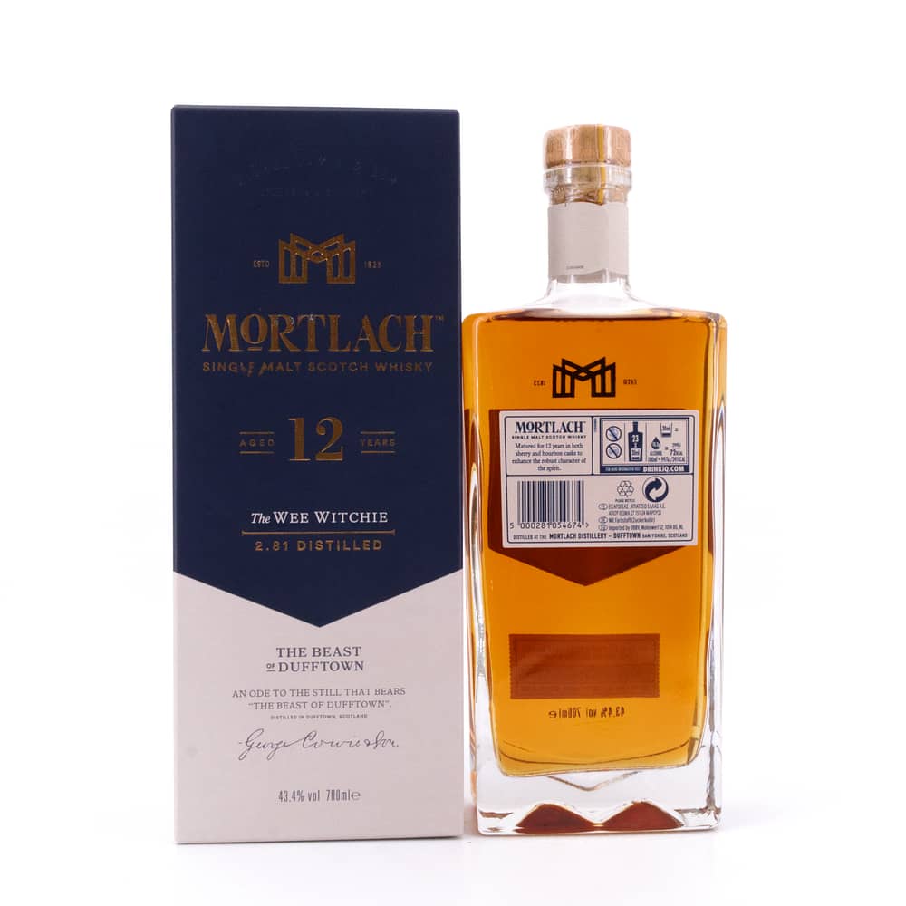 Mortlach 12 Jahre The Wee Witchie 0,70 Liter/ 43.4% vol Produktbild