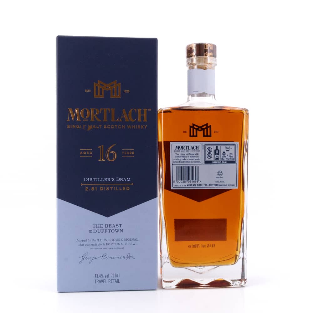 Mortlach 16 Jahre The Wee Witchie 0,70 Liter/ 43.4% vol Produktbild