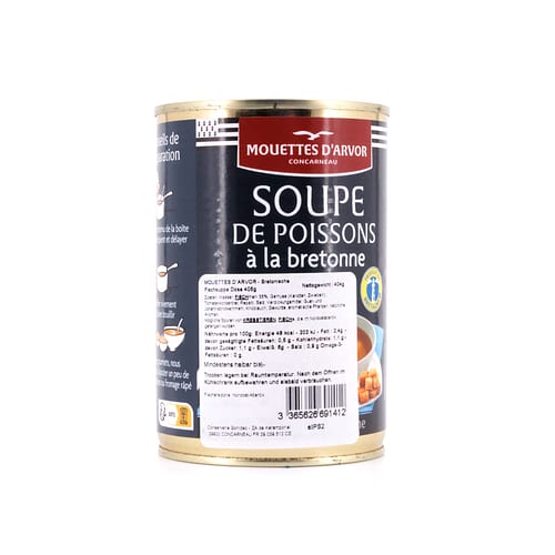 Mouettes d'Arvor Bretonische Fischsuppe 404 Gramm Produktbild