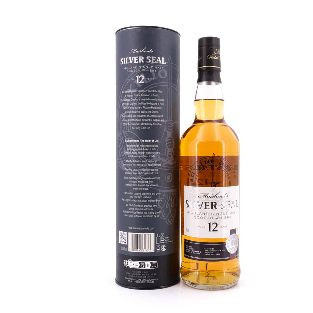 Muirheads 12 Jahre Silver Seal Speyside Single Malt 0,70 Liter/ 40.0% vol Produktbild
