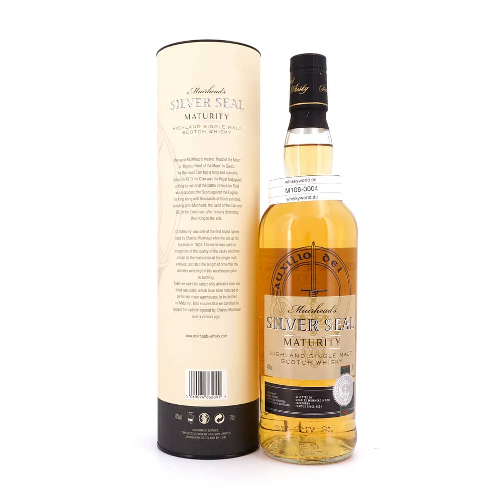 Muirheads Maturity Silver Seal Speyside Single Malt 0,70 Liter/ 40.0% vol Produktbild