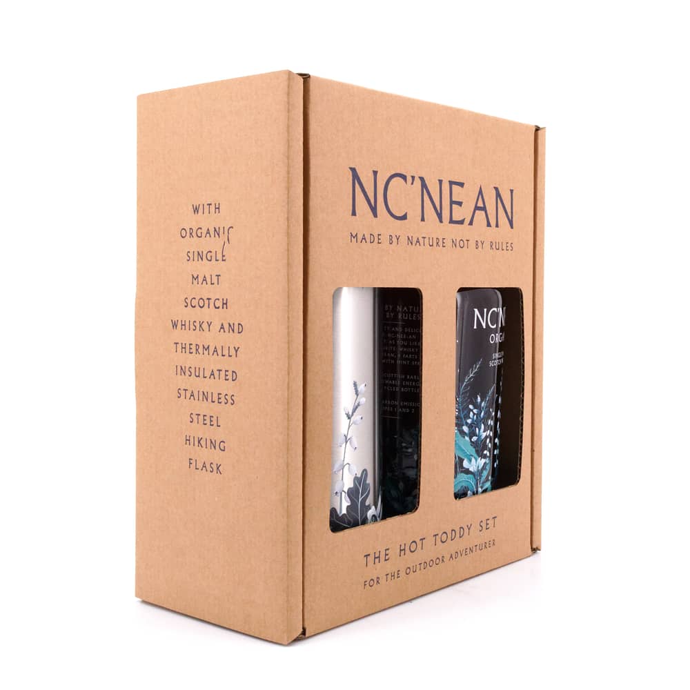 Nc'Nean Organic Single Malt Whisky - Hot Toddy Set 0,70 Liter/ 46.0% vol Produktbild