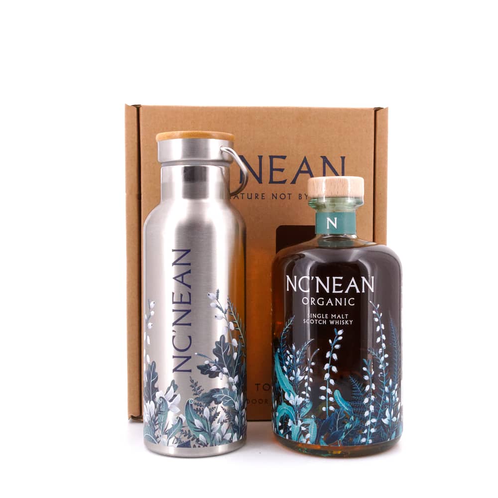 Nc'Nean Organic Single Malt Whisky - Hot Toddy Set 0,70 Liter/ 46.0% vol Produktbild