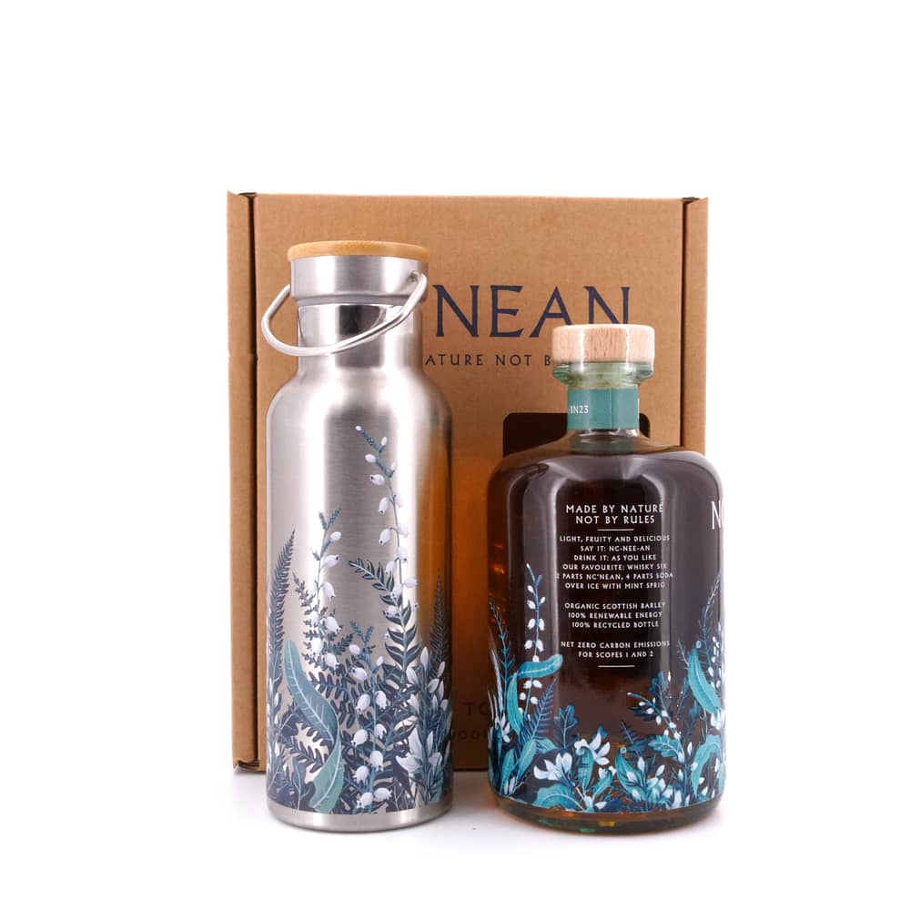 Nc'Nean Organic Single Malt Whisky - Hot Toddy Set 0,70 Liter/ 46.0% vol Produktbild