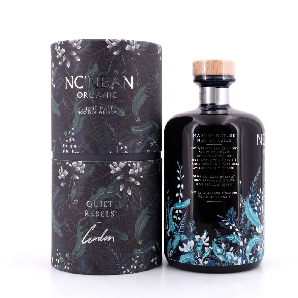 Nc'Nean Organic Single Malt Whisky - Quiet Rebels: Gordon 0,70 Liter/ 48.5% vol Produktbild