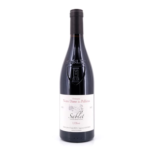 Notre Dame des Pallières AOP Côtes du Rhône Villages Sablet Grenache 50% - Syrah 50% 0,750 Liter/ 14.0% vol Produktbild