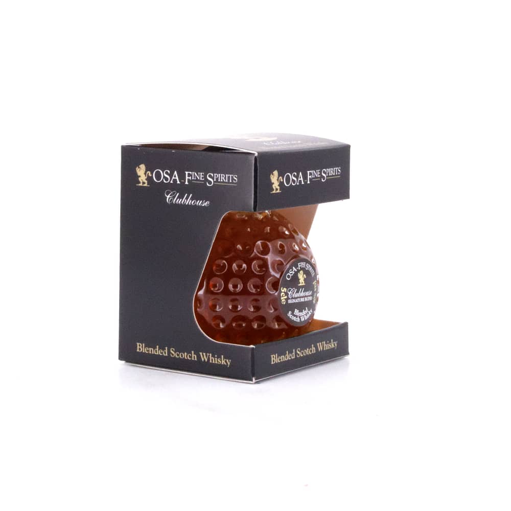 Old St. Andrews Blended Scotch klare Golfballformflasche 0,050 Liter/ 40.0% vol Produktbild