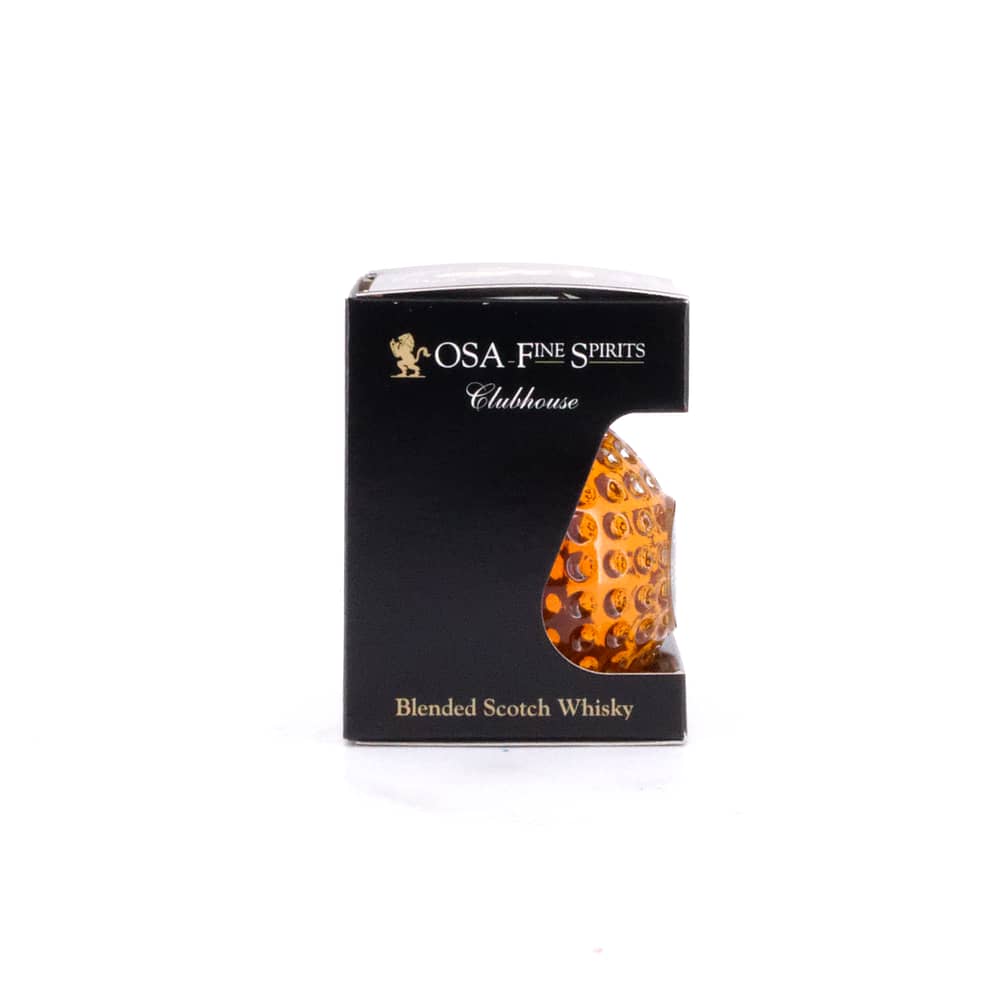 Old St. Andrews Blended Scotch klare Golfballformflasche 0,050 Liter/ 40.0% vol Produktbild