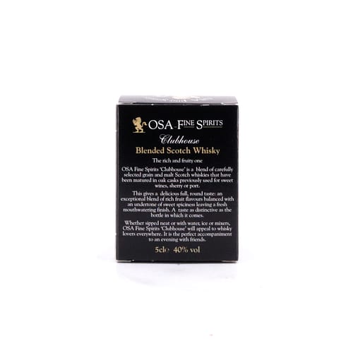 Old St. Andrews Blended Scotch klare Golfballformflasche 0,050 Liter/ 40.0% vol Produktbild