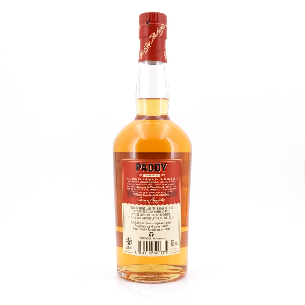 Paddy Old Irish 0,70 Liter/ 40.0% vol Produktbild