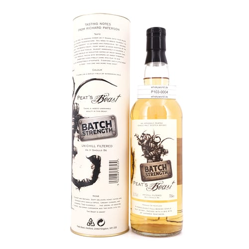 Peat's Beast Ltd. Cask Strength 0,70 Liter/ 52.1% vol Produktbild