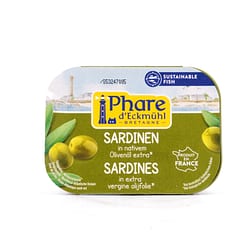 Phare d'Eckmühl Sardinen in BIO-Olivenöl 135g Produktbild