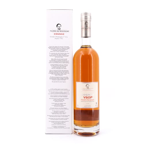 Pierre de Segonzac Cognac VSOP 0,70 Liter/ 40.0% vol Produktbild