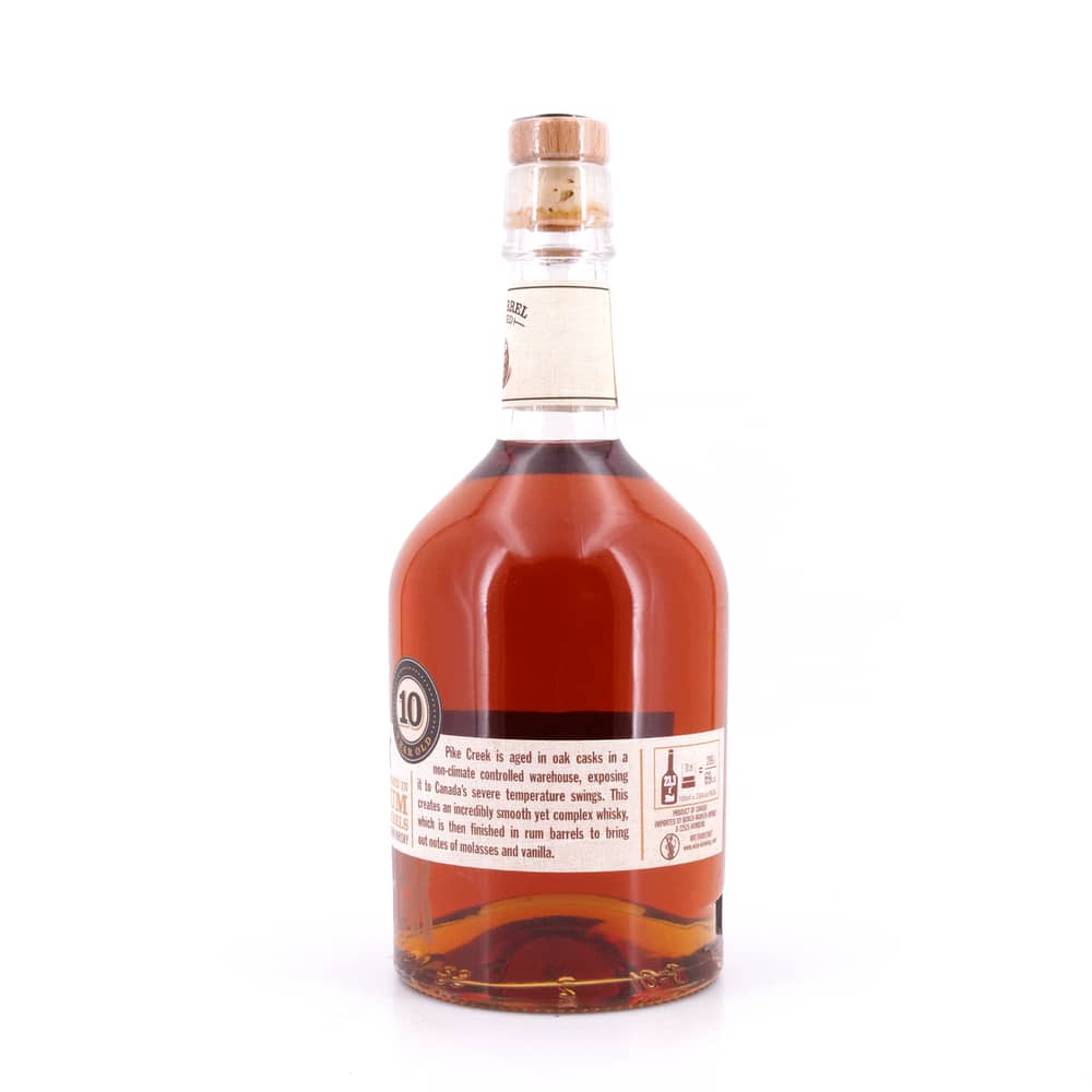 Pike Creek 10 Jahre finished in Rum Barrels 0,70 Liter/ 42.0% vol Produktbild