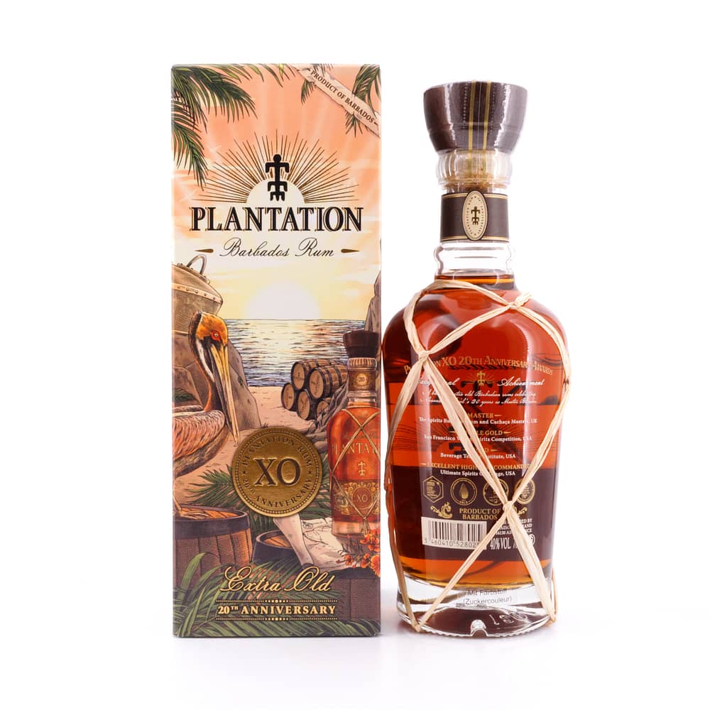 Planteray Barbados Extra Old 20th Anniversary Decanterflascher 0,70 Liter/ 40.0% vol Produktbild