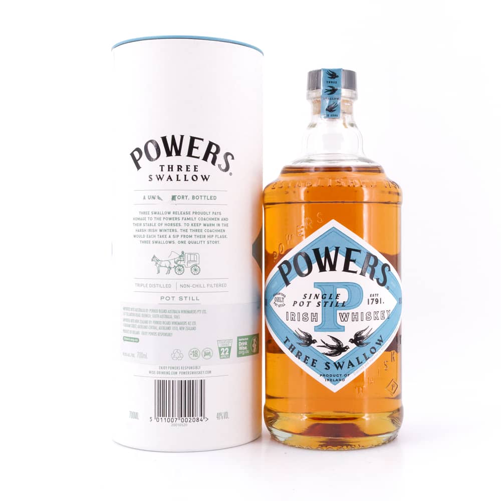 Powers Three Swallow 0,70 Liter/ 40.0% vol Produktbild