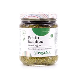 Pralina Pesto basilico Basilikumpesto ohne Knoblauch Produktbild