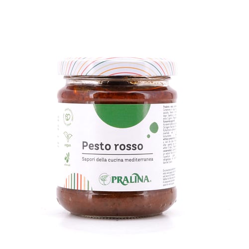 Pralina Pesto rosso Roter Pesto 180 Gramm Produktbild