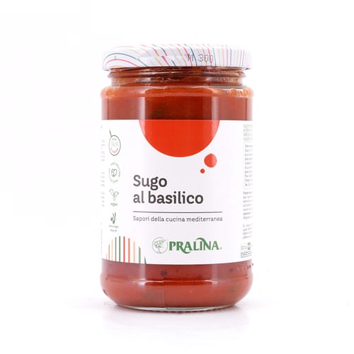 Pralina Sugo al Basilico Tomatensauce mit Basilikum 280 Gramm Produktbild