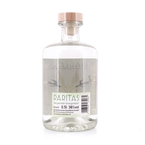 Raritas Bergamotte-Orange Likör 0,50 Liter/ 38.0% vol Produktbild