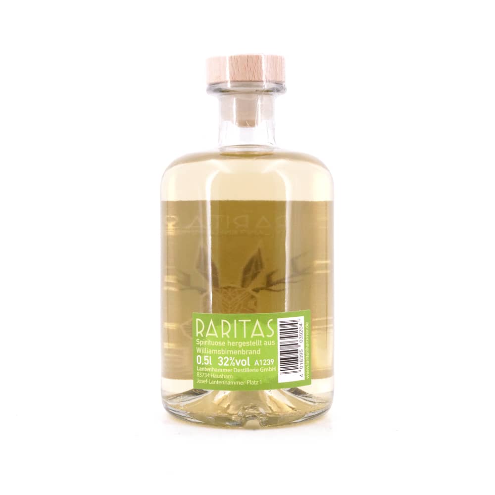 Raritas Birne Edelspirituose mit Fruchtauszug verfeinert 0,50 Liter/ 32.0% vol Produktbild