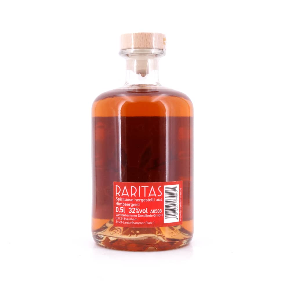 Raritas Himbeere Edelspirituose mit Fruchtauszug verfeinert 0,50 Liter/ 32.0% vol Produktbild