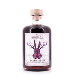 Raritas Johannisbeerlikör aus regionalen Schwarzen Johannisbeeren Produktbild