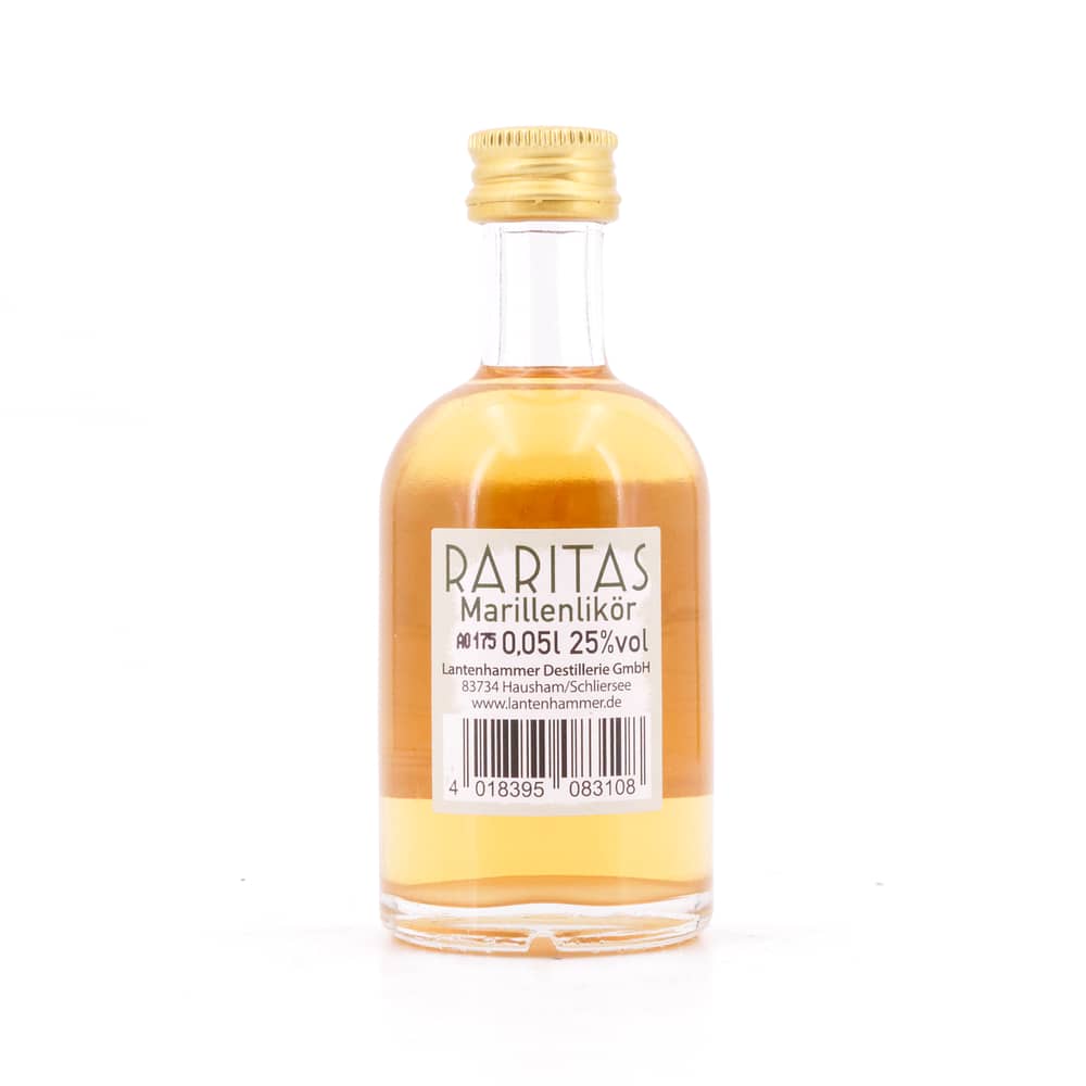 Raritas Marillenlikör Miniatur 0,050 Liter/ 25.0% vol Produktbild