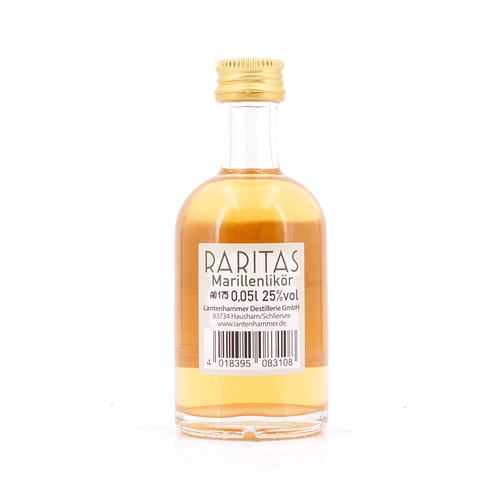 Raritas Marillenlikör Miniatur 0,050 Liter/ 25.0% vol Produktbild