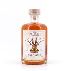 Raritas Zirbenholzlikör gebrannt mit Zirbenholz aus dem Ötztal Produktbild