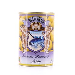 Rio Ana Aceitunas Rellenas de Atùn Grüne Oliven gefüllt mit Thunfischpaste 292g Produktbild