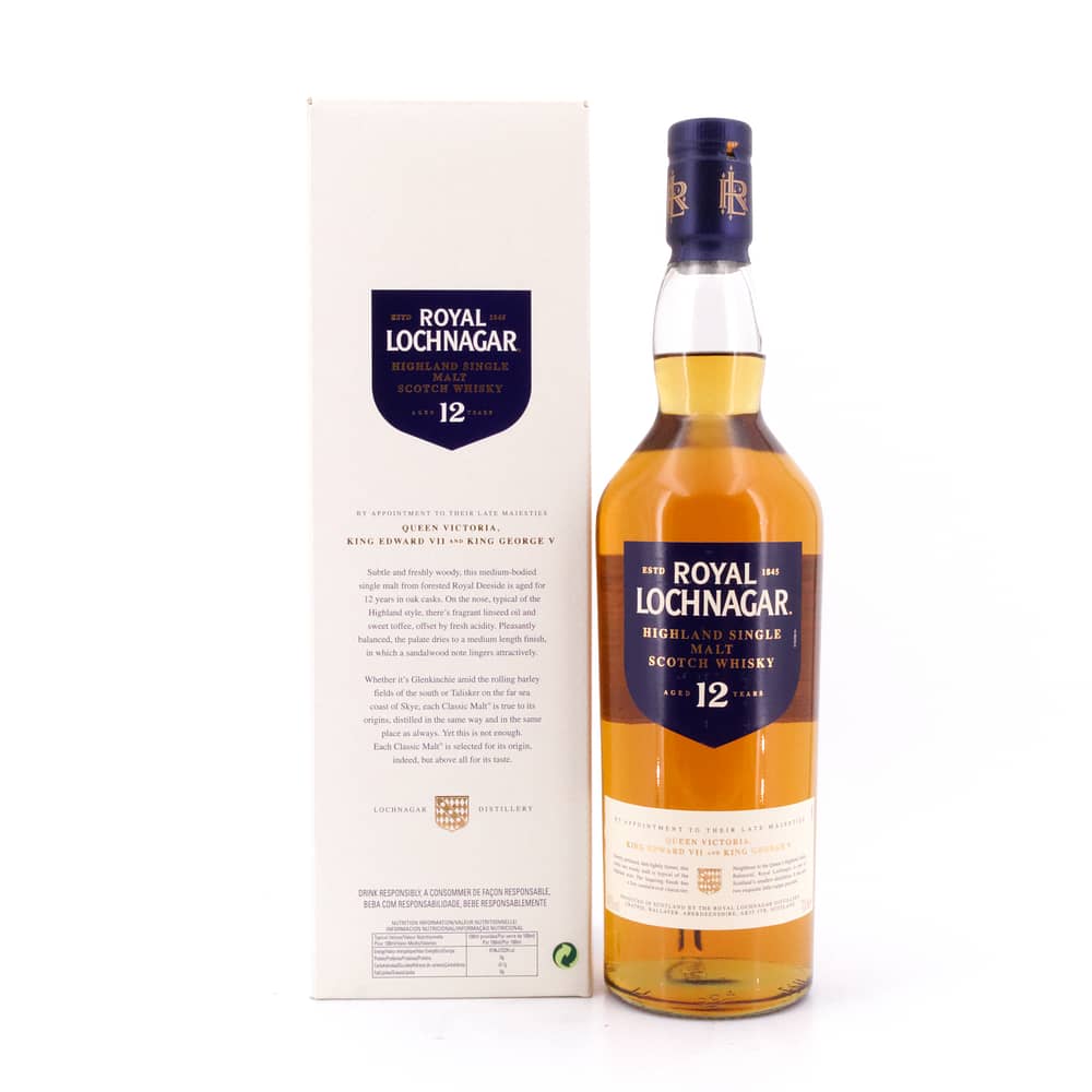 Royal Lochnagar 12 Jahre 0,70 Liter/ 40.0% vol Produktbild