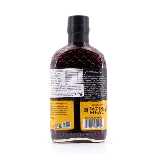 Rufus Teague Honey Sweet BBQ-Sauce 432 Gramm Produktbild