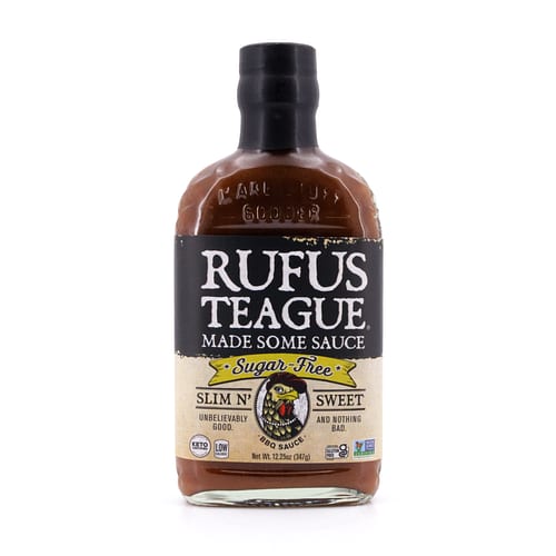 Rufus Teague Slim N' Sweet BBQ-Sauce Sugar Free 347 Gramm Produktbild