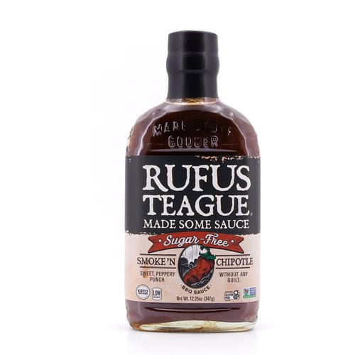 Rufus Teague Smoke 'N Chipotle BBQ-Sauce Sugar Free 347 Gramm Produktbild