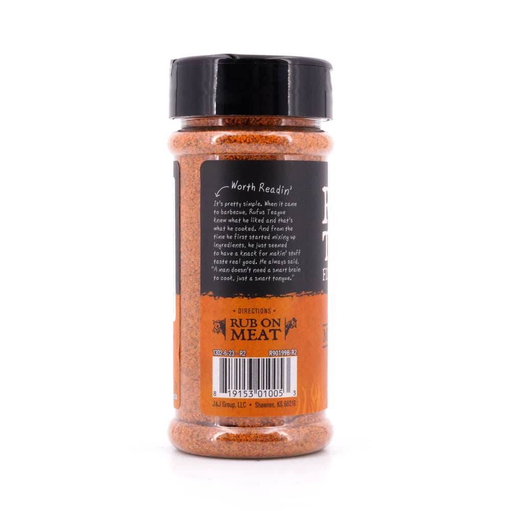 Rufus Teague Spicy Meat Rub Scharfes Gewürz für Fleisch 184 Gramm Produktbild