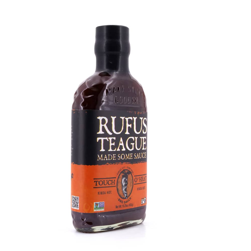 Rufus Teague Touch O' Heat BBQ-Sauce Mittelscharf 432 Gramm Produktbild