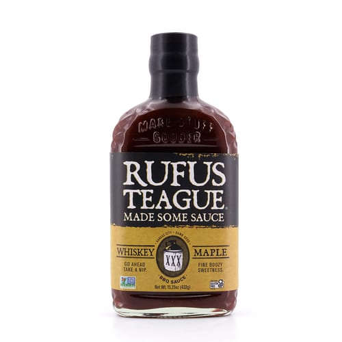 Rufus Teague Whiskey Maple BBQ-Sauce 432 Gramm Produktbild