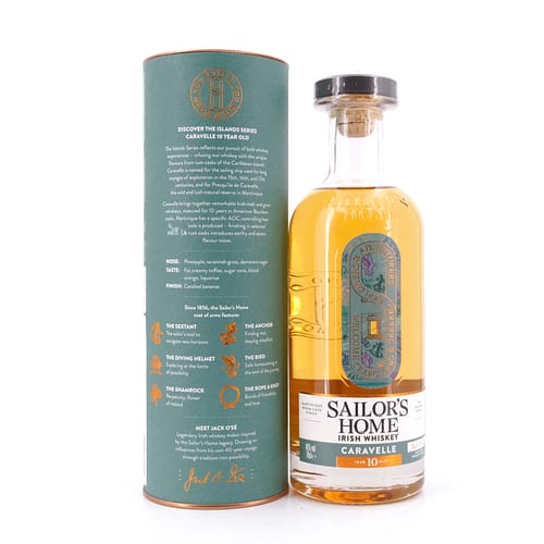 Sailor's Home Caravelle 10 Jahre Martinique Rum Cask Finish 0,70 Liter/ 46.0% vol Produktbild
