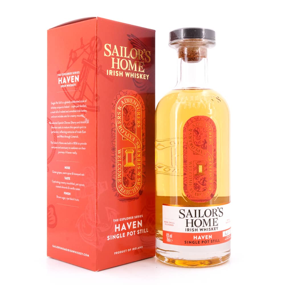Sailor's Home Haeven Irish Single Pot Still 0,70 Liter/ 43.0% vol Produktbild